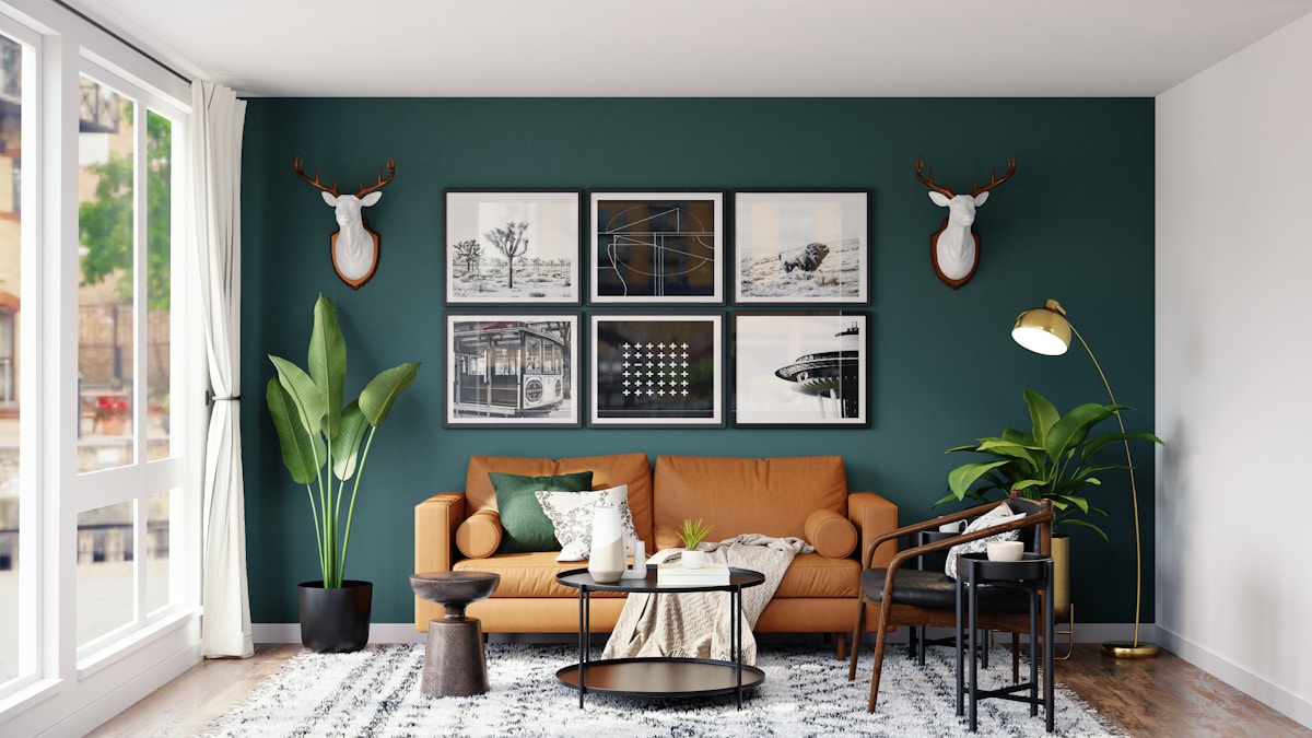 Luxury bedroom interior by SpaceGlam